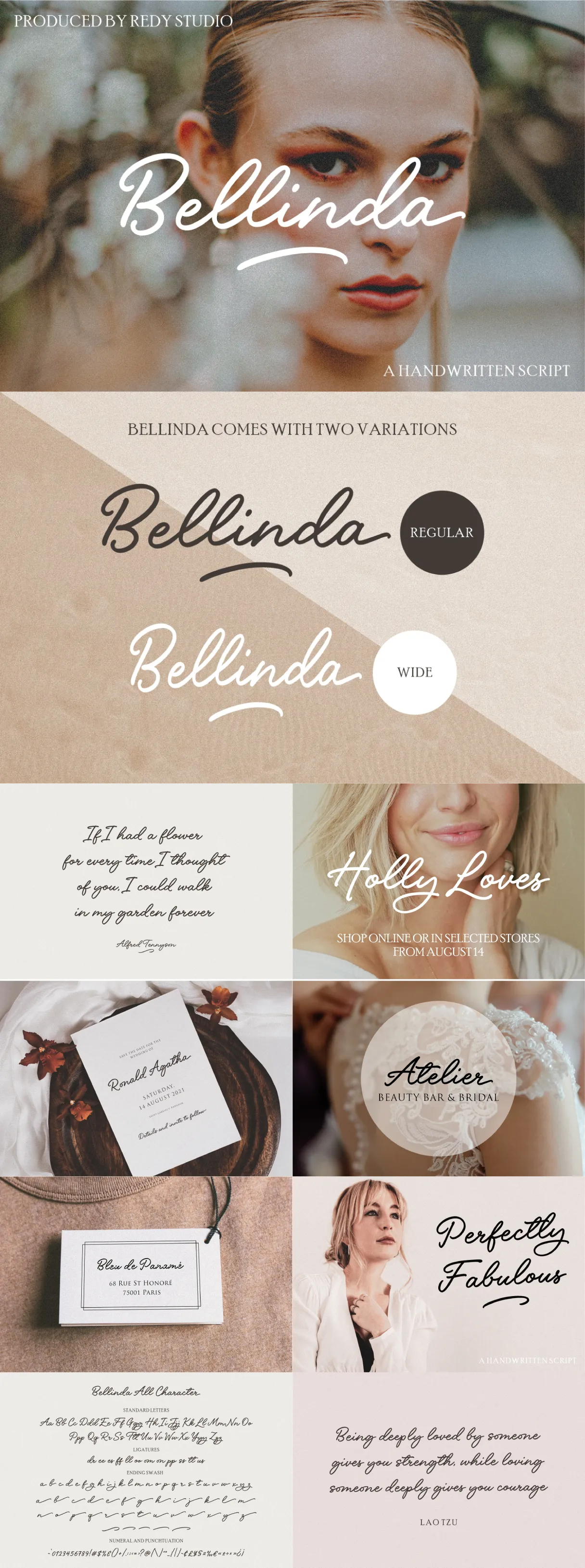 The Versatile Script Font Collection