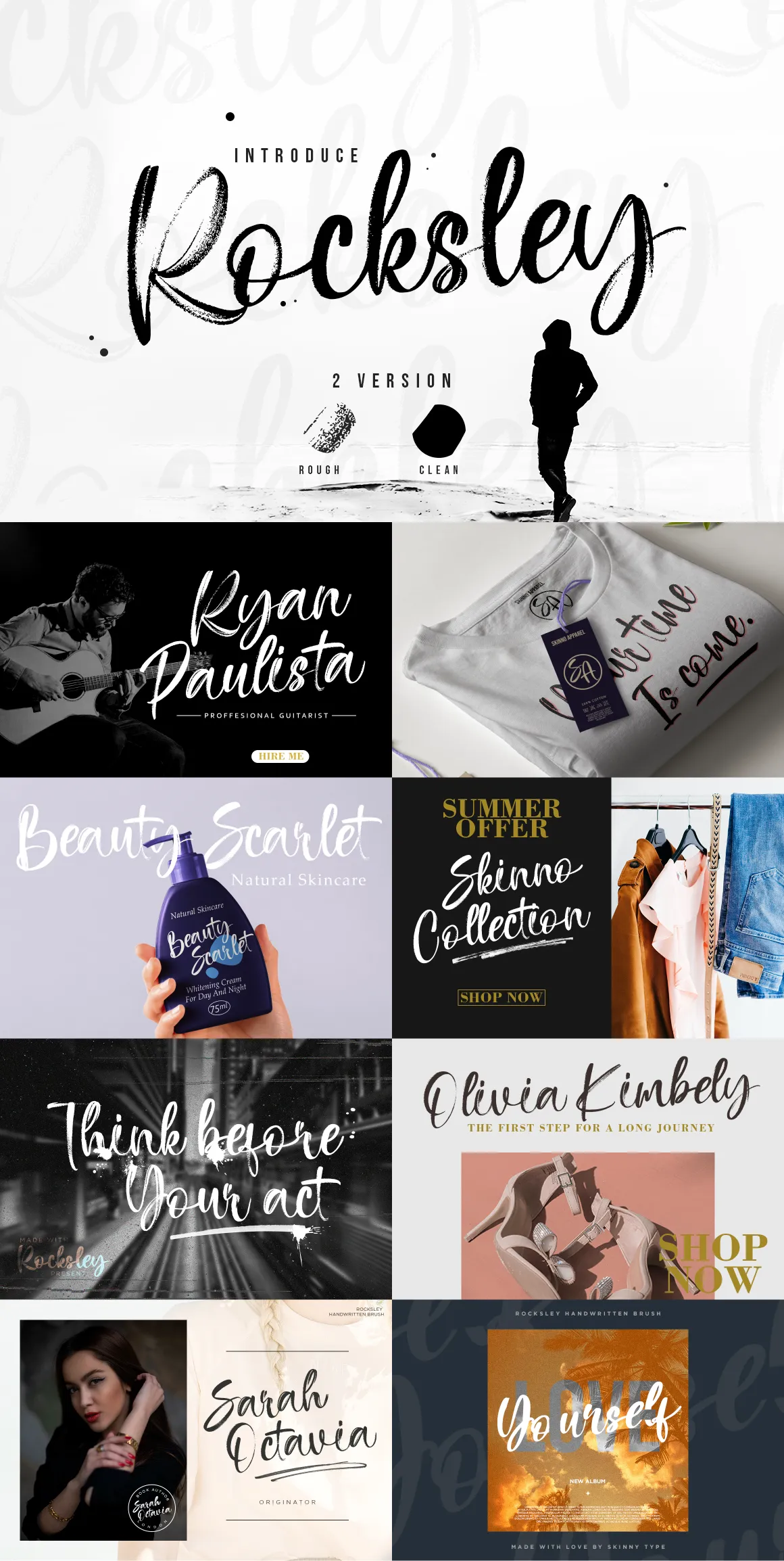 The Versatile Script Font Collection
