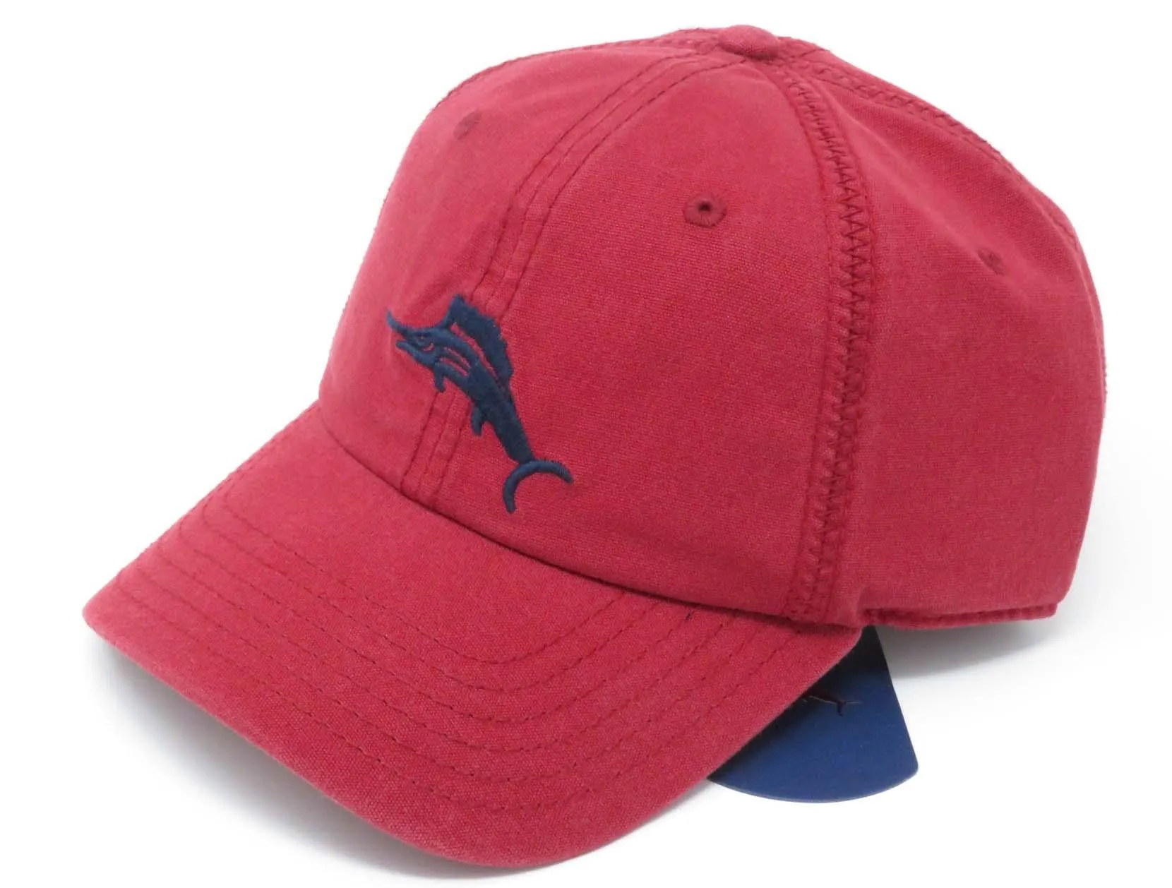 Tommy Bahama Marlin Camper Black Adjustable Golf Hat Ball Cap